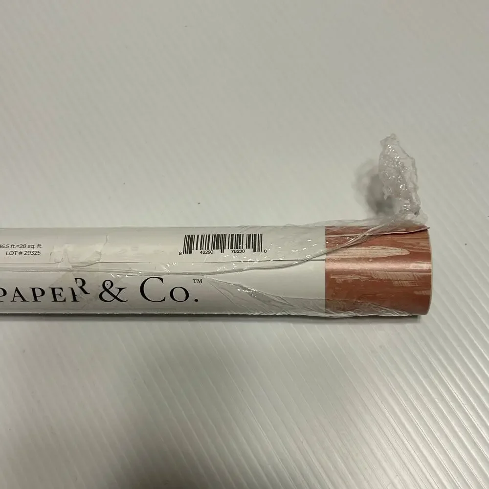 Wallpaper Forest Toile Ember Red Tempaper Peel & Stick Self Adhesive Removable